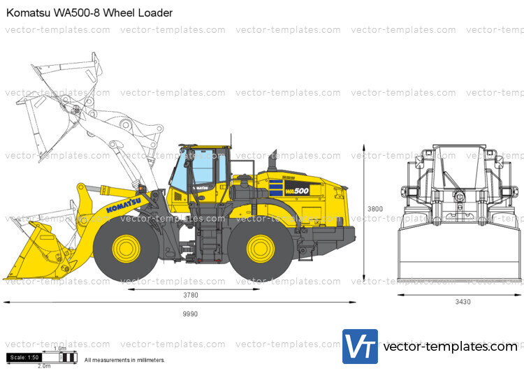 Komatsu WA500-8 Wheel Loader