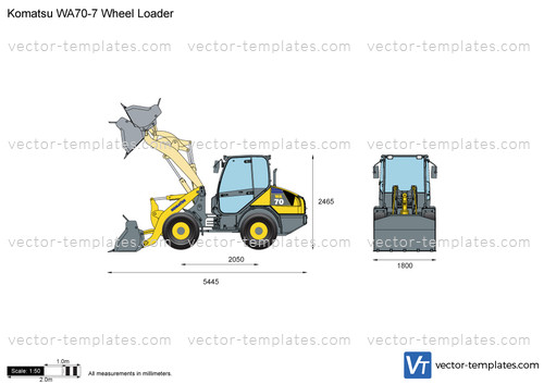 Komatsu WA70-7 Wheel Loader