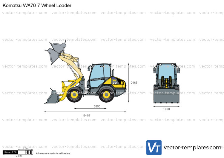 Komatsu WA70-7 Wheel Loader