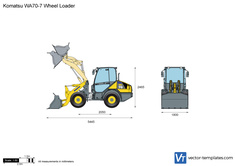 Komatsu WA70-7 Wheel Loader