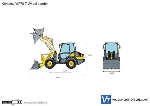 Komatsu WA70-7 Wheel Loader