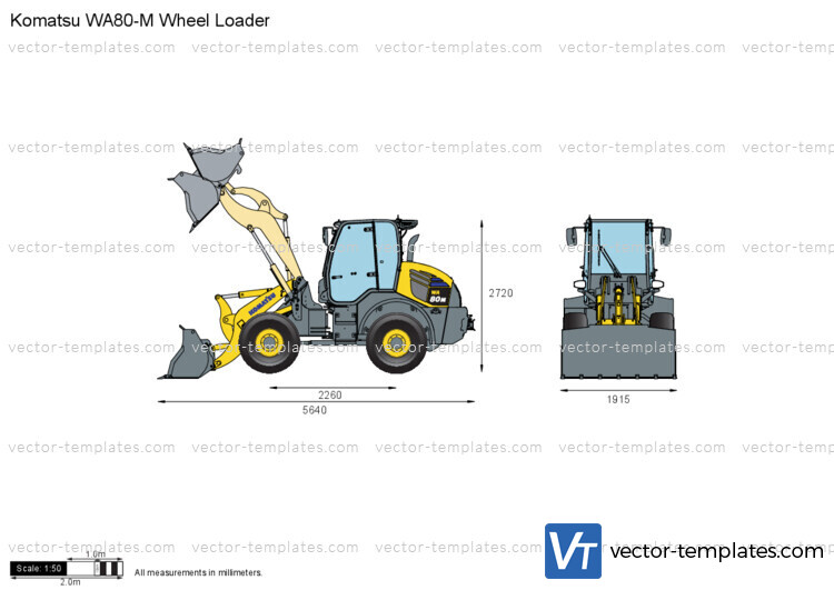 Komatsu WA80-M Wheel Loader