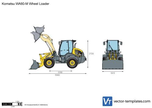 Komatsu WA80-M Wheel Loader