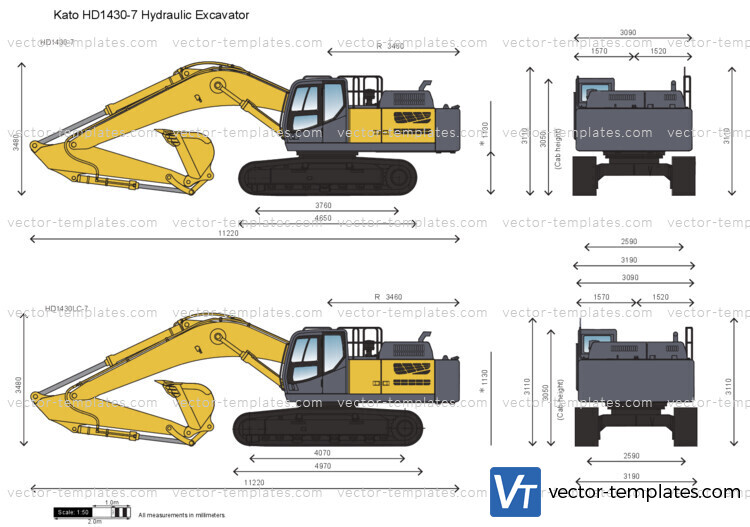 Kato HD1430-7 Hydraulic Excavator