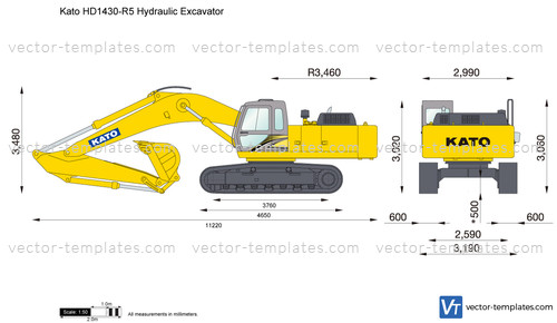 Kato HD1430-R5 Hydraulic Excavator