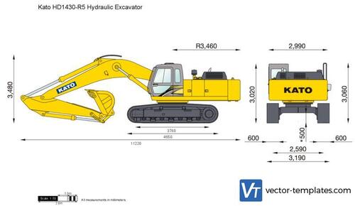 Kato HD1430-R5 Hydraulic Excavator