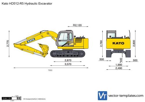 Kato HD512-R5 Hydraulic Excavator