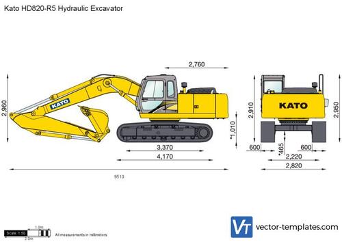 Kato HD820-R5 Hydraulic Excavator