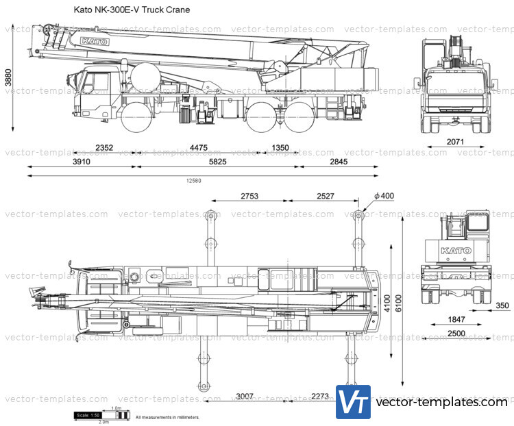 Kato NK-300E-V Truck Crane