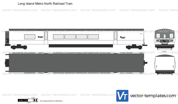 Long Island Metro North Railroad Train