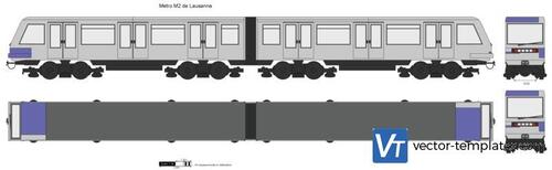 Metro M2 de Lausanne