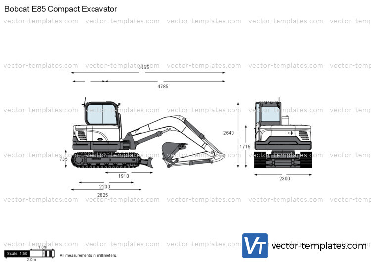 Bobcat E85 Compact Excavator