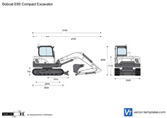 Bobcat E85 Compact Excavator