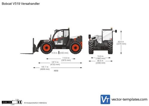 Bobcat V519 Versahandler