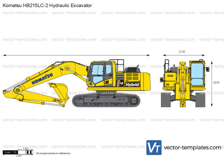 Komatsu HB215LC-2 Hydraulic Excavator