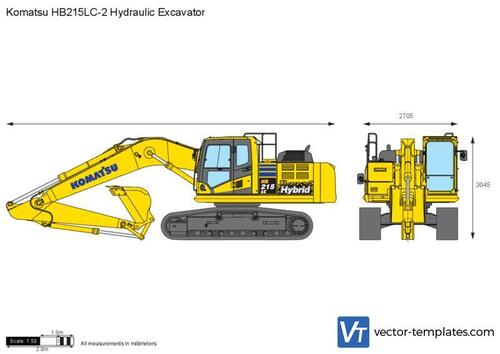 Komatsu HB215LC-2 Hydraulic Excavator