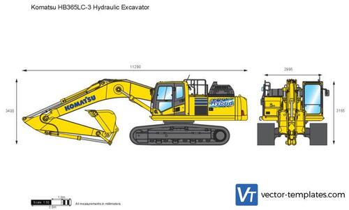 Komatsu HB365LC-3 Hydraulic Excavator