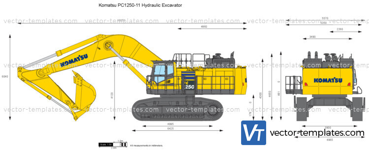 Komatsu PC1250-11 Hydraulic Excavator