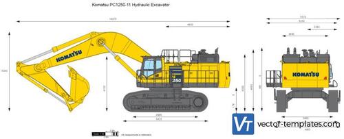 Komatsu PC1250-11 Hydraulic Excavator