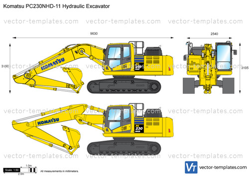 Komatsu PC230NHD-11 Hydraulic Excavator