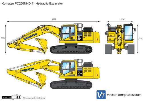 Komatsu PC230NHD-11 Hydraulic Excavator