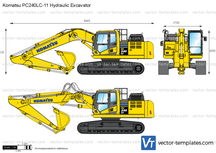 Komatsu PC240LC-11 Hydraulic Excavator