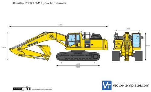 Komatsu PC360LC-11 Hydraulic Excavator