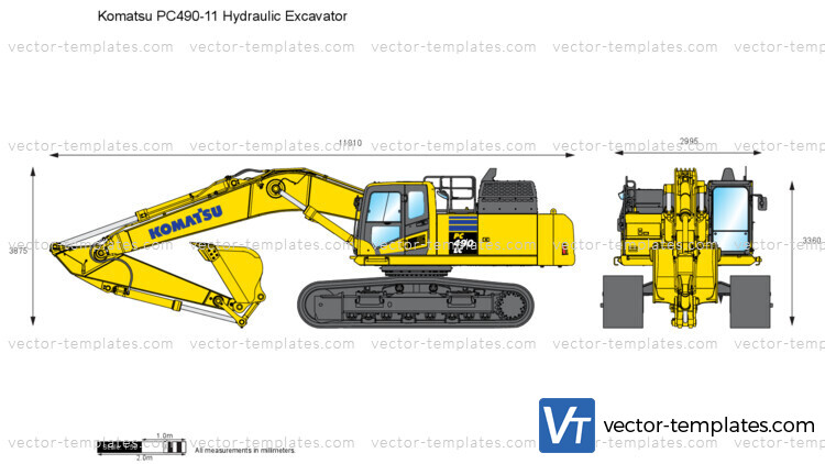 Komatsu PC490-11 Hydraulic Excavator