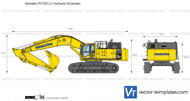 Komatsu PC700-LC Hydraulic Excavator