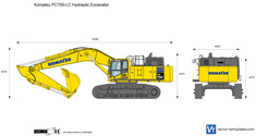 Komatsu PC700-LC Hydraulic Excavator