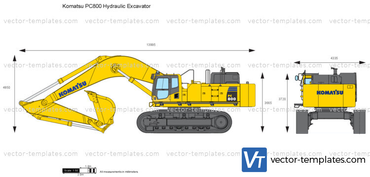 Komatsu PC800 Hydraulic Excavator