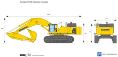 Komatsu PC800 Hydraulic Excavator