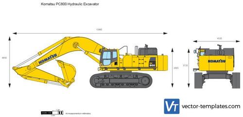 Komatsu PC800 Hydraulic Excavator