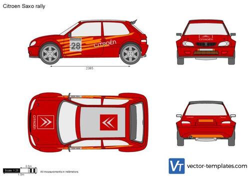 Citroen Saxo rally