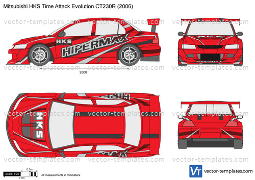 Mitsubishi HKS Time Attack Evolution CT230R