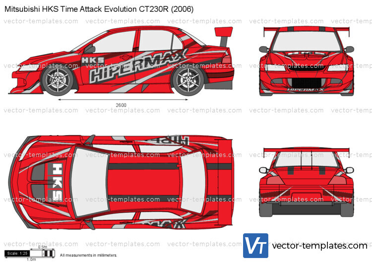 Mitsubishi HKS Time Attack Evolution CT230R