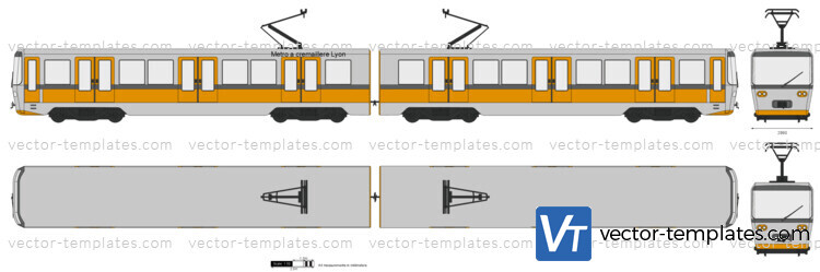 Metro a cremaillere Lyon