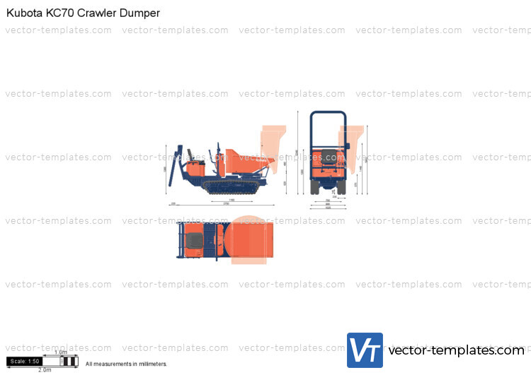 Kubota KC70 Crawler Dumper