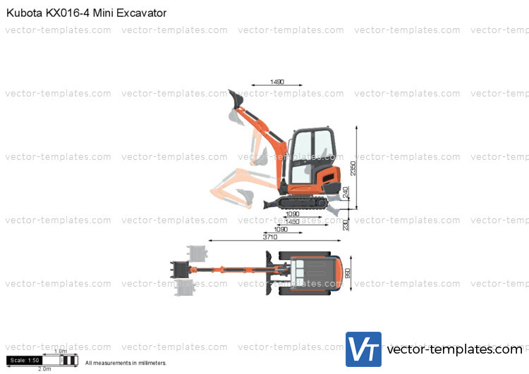 Kubota KX016-4 Mini Excavator