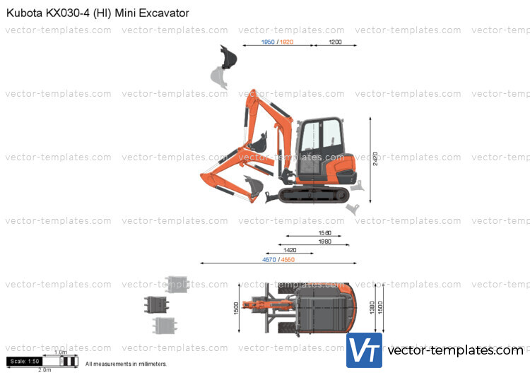 Kubota KX030-4 (HI) Mini Excavator