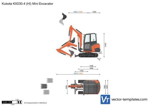 Kubota KX030-4 (HI) Mini Excavator