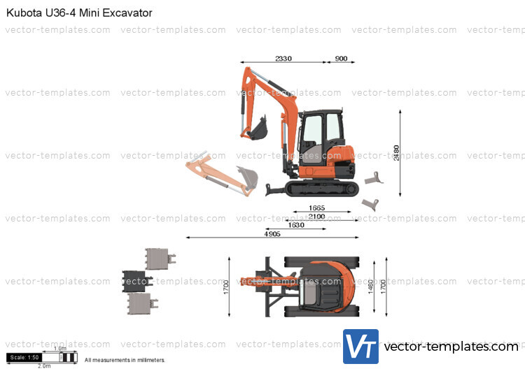 Kubota U36-4 Mini Excavator