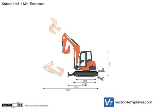 Kubota U48-4 Mini Excavator