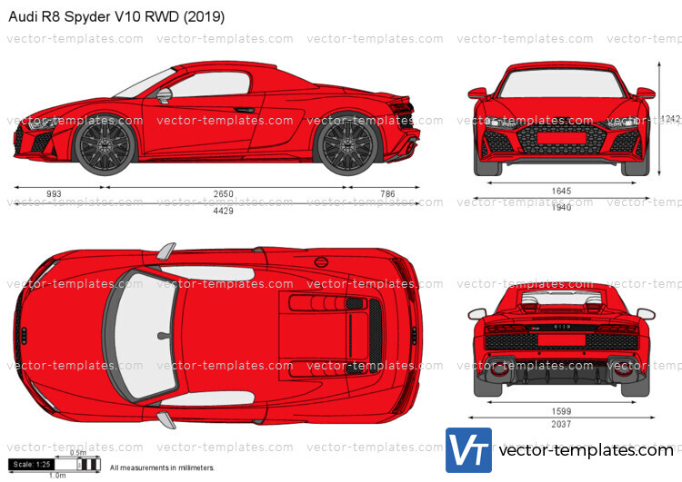 Audi R8 Spyder V10 RWD