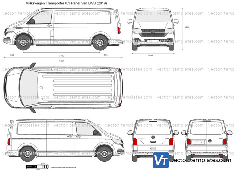 Volkswagen Transporter T6.1 Panel Van LWB