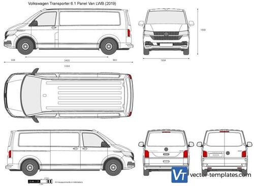 Volkswagen Transporter T6.1 Panel Van LWB