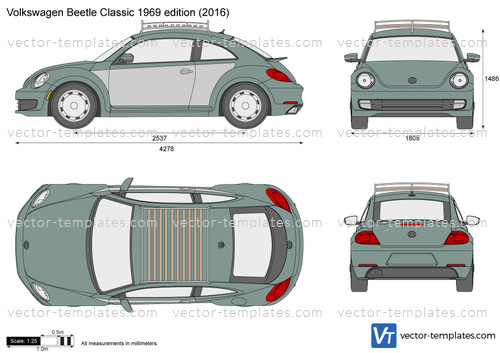 Volkswagen Beetle Classic 1969 edition