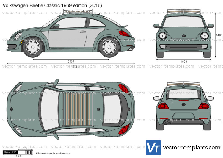 Volkswagen Beetle Classic 1969 edition