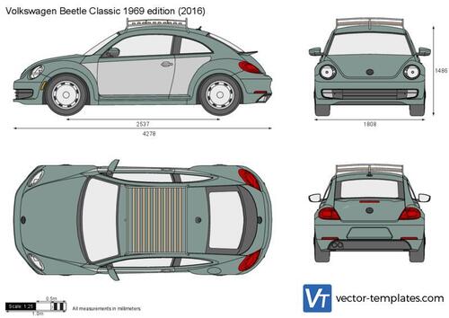 Volkswagen Beetle Classic 1969 edition