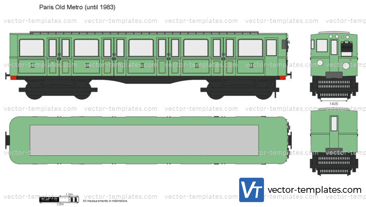 Paris Old Metro (until 1983)